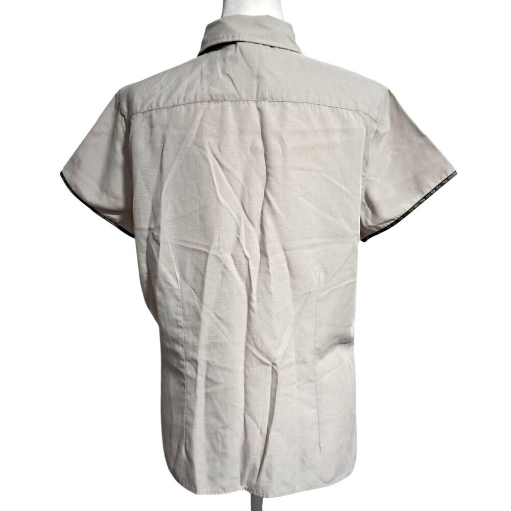 The North Face Womens XL Adventure Ready Plaid Modal SS Travel Shirt - Picture 4 of 9